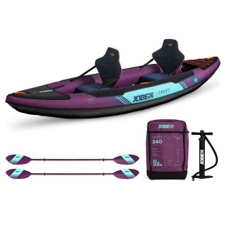 Jobe Croft Inflatable Kayak Package Sunset Purple